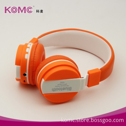 Fashion Noise Cancelling Stereo Wireless Headphone With Mic